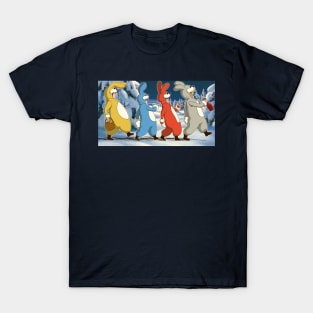 Roy, Max, Rick, Ben Happy Pascua T-Shirt